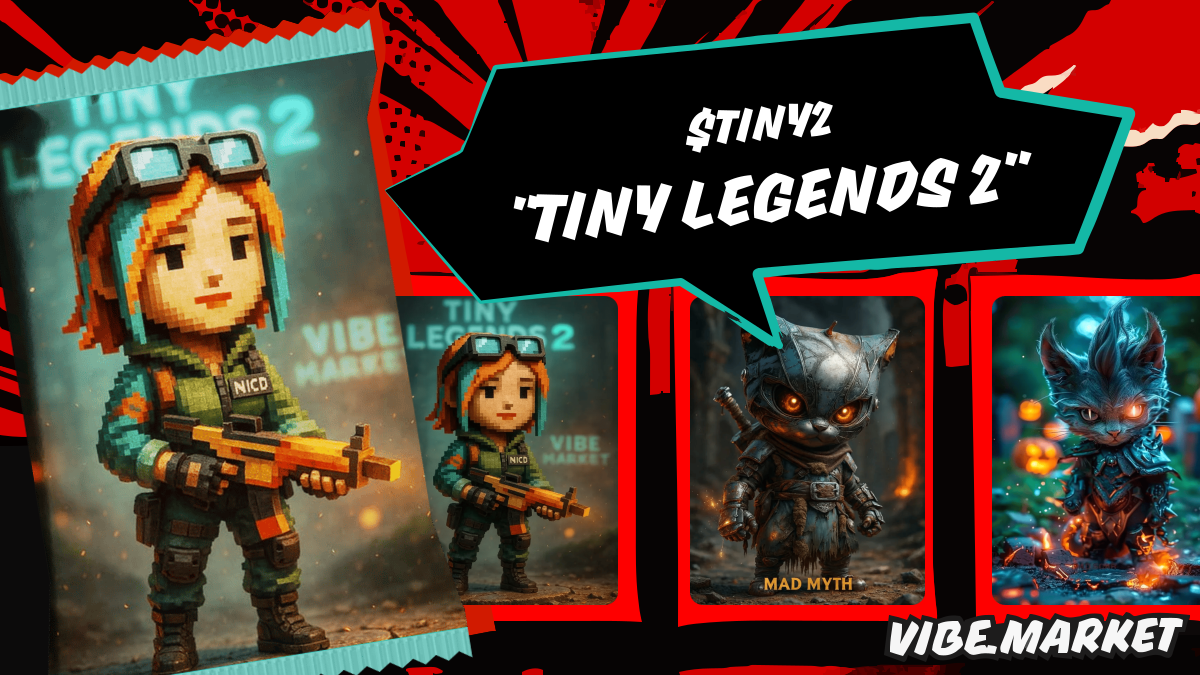 Buy TINY LEGENDS 2 ($TINY2) on vibe.market